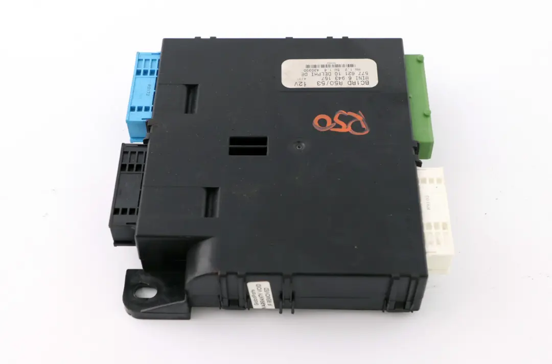 Body Control Unit Basic Module BCM pour Mini Cooper One R50 R53 à propos du numéro de pièce 6982114 Mini Cooper One R50 R53 Body Control Unit Basic Module BCM - SKU 6943157 - Numéro de pièce 6982114