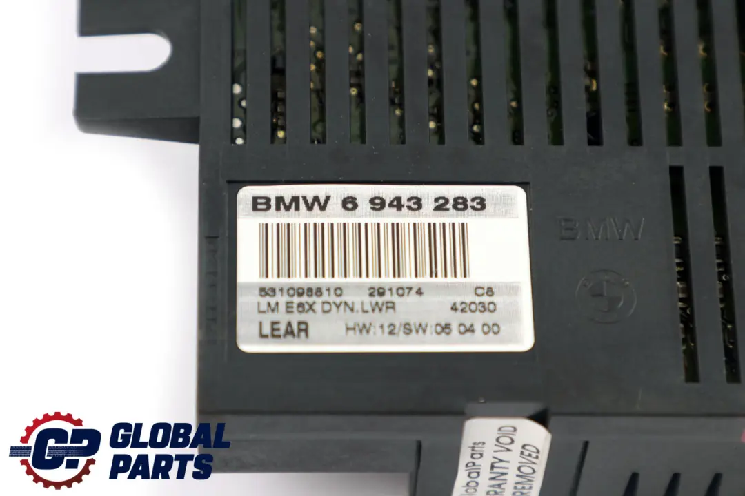 BMW E60 Module de contrôle des feux LEAR LM E6X LWR - SKU 6943283 - Numéro de pièce 6943283