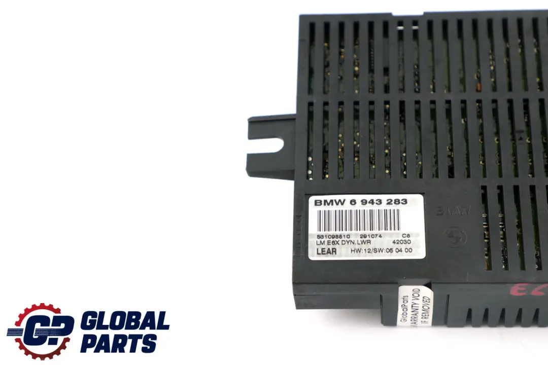 Light Control Unit Module LEAR LM E6X LWR to BMW E60 with Part number 6943283 BMW E60 Light Control Unit Module LEAR LM E6X LWR - SKU 6943283 - Part number 6943283