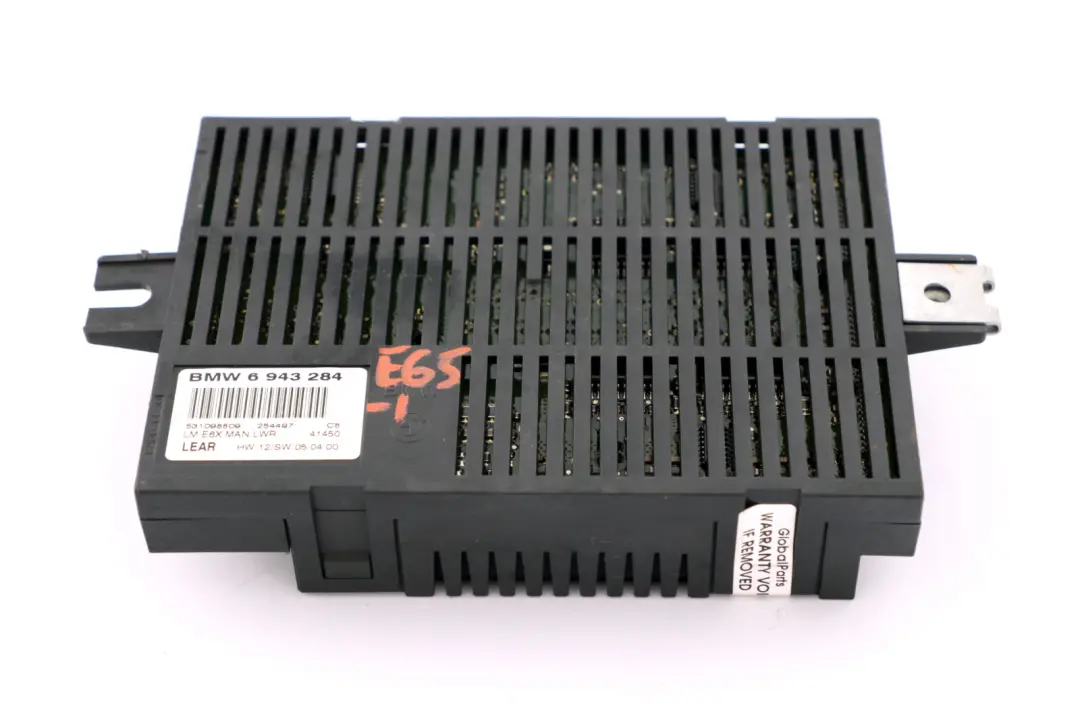 Light Control Module Unit Lear LME6X MAN. LWR (LCM) to BMW 7 Series E65 with Part number 6943284 BMW 7 Series E65 Light Control Module Unit Lear LME6X MAN. LWR (LCM) - SKU 6943284-1 - Part number 6943284