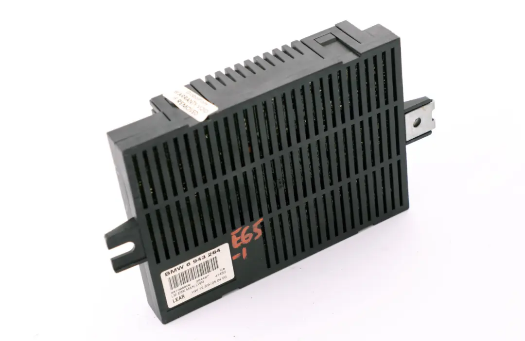 Light Control Module Unit Lear LME6X MAN. LWR (LCM) to BMW 7 Series E65 with Part number 6943284 BMW 7 Series E65 Light Control Module Unit Lear LME6X MAN. LWR (LCM) - SKU 6943284-1 - Part number 6943284