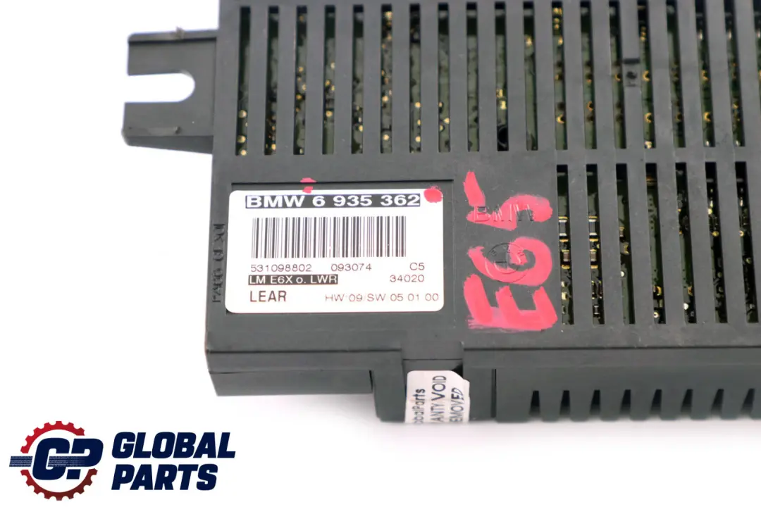 Faros Módulo De Control LM E6X LWR para BMW E65 Xenon con número de pieza 6943285 BMW E65 Xenon Faros Módulo De Control LM E6X LWR - SKU 6943285 - Número de pieza 6943285