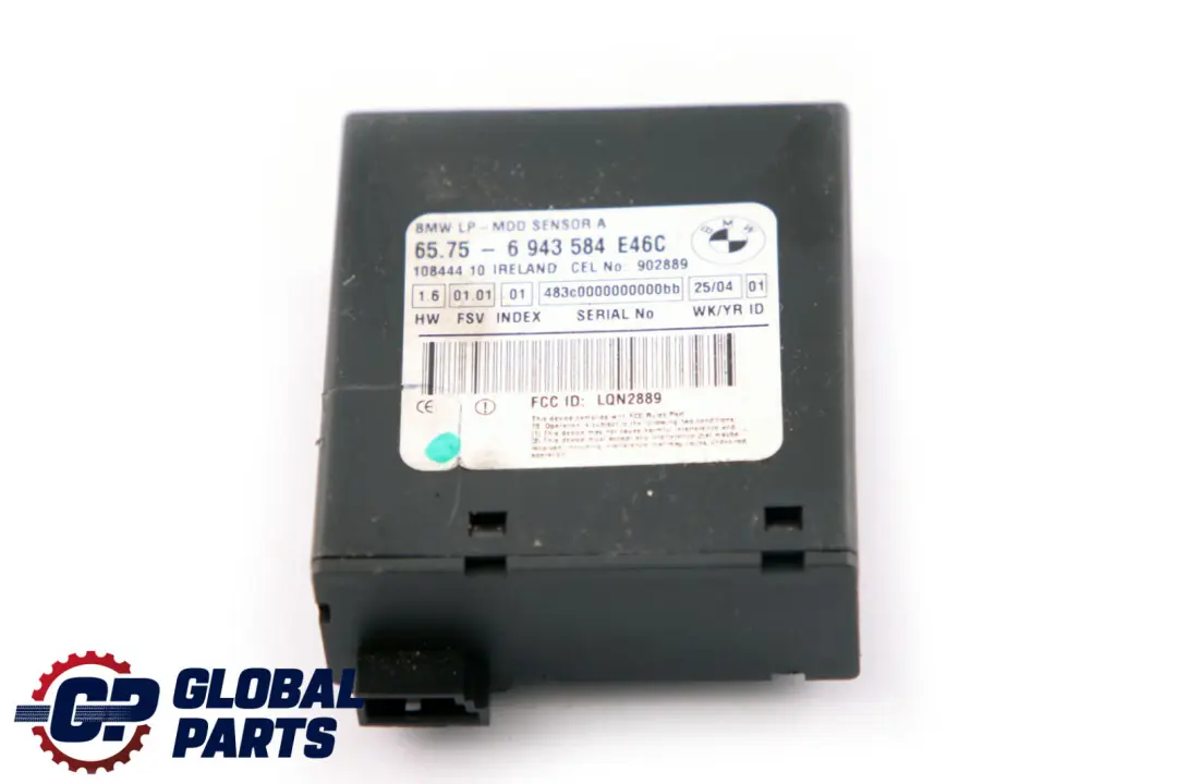 Ultraschall-Modul Alarmsystem für BMW 3 er E46 mit Teilenummer 9118038 BMW 3 er E46 Ultraschall-Modul Alarmsystem - SKU 6943584 - Teilenummer 9118038