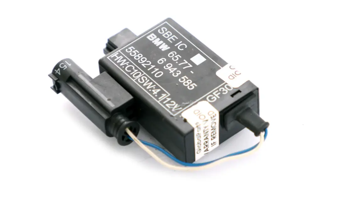 Elettronica Di Controllo Occupazione Sedili per BMW E65 E66 E67 con numero di parte 6943585 BMW E65 E66 E67 Elettronica Di Controllo Occupazione Sedili - SKU 6943585 - Numero di parte 6943585