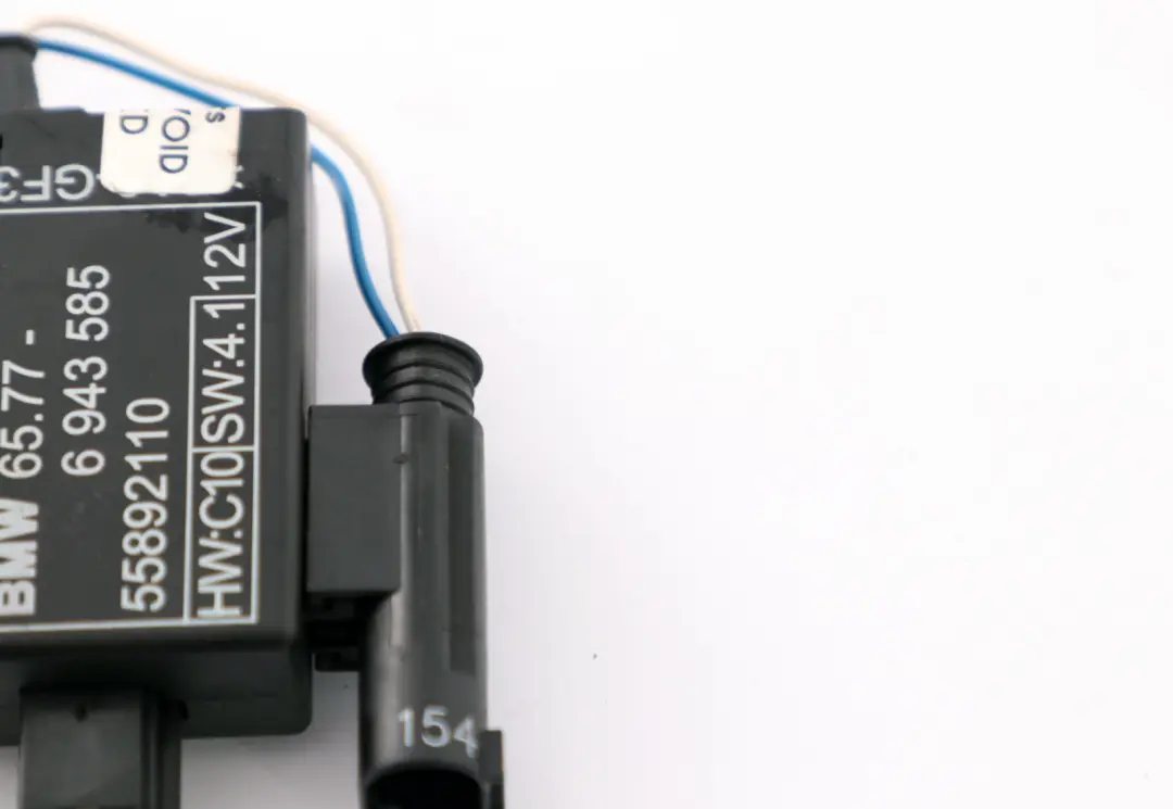 Electrónica De Control Ocupación De Asiento para BMW E65 E66 E67 con número de pieza 6943585 BMW E65 E66 E67 Electrónica De Control Ocupación De Asiento - SKU 6943585 - Número de pieza 6943585