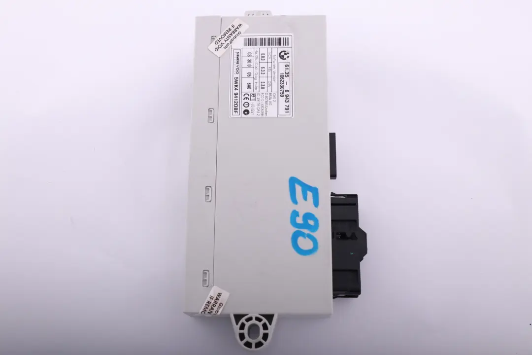 BMW E87 E90 CAS2 ECU Boitier Commande CAS 6135 - SKU 6943791 - Numéro de pièce 6943791