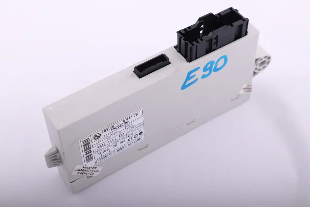 BMW E87 E90 CAS2 ECU Boitier Commande CAS 6135 - SKU 6943791 - Numéro de pièce 6943791