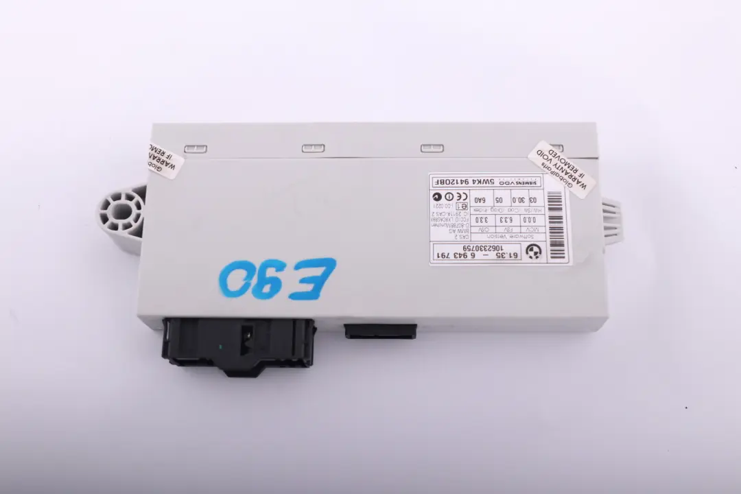 Modulo Unità Di Controllo CAS2 ECU 6135 per BMW E87 E90 con numero di parte 6943791 BMW E87 E90 Modulo Unità Di Controllo CAS2 ECU 6135 - SKU 6943791 - Numero di parte 6943791