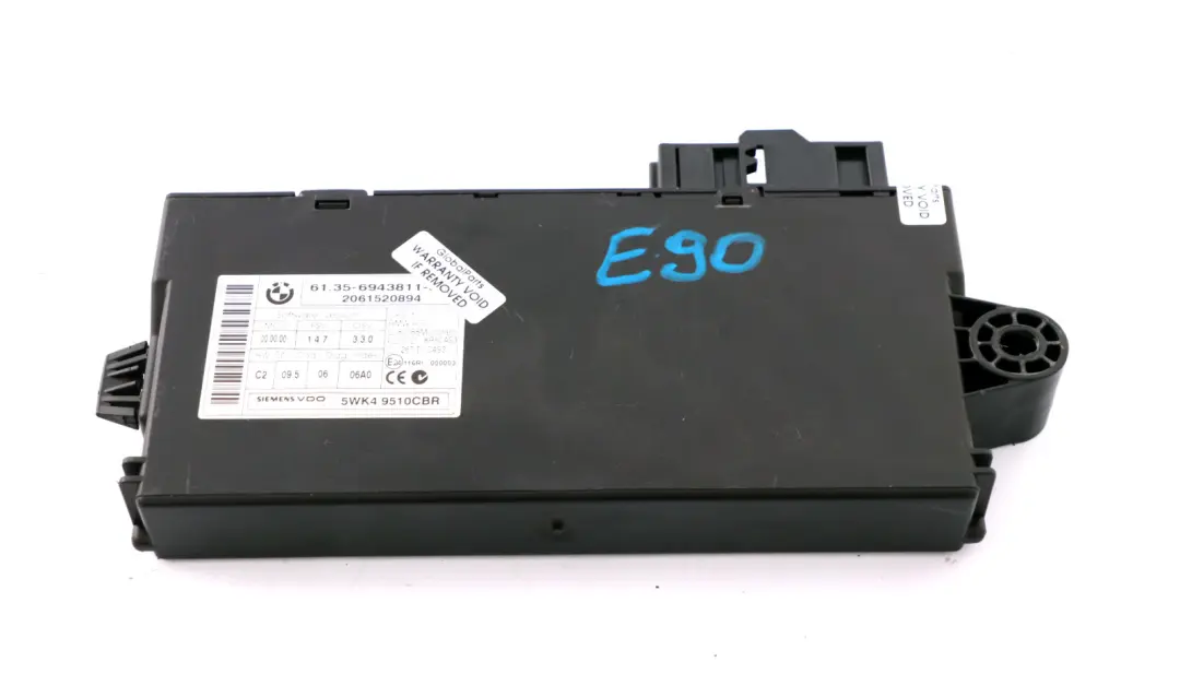 CAS 3 ECU Control Unit Key Reading Module to Mini Cooper R55 R56 R60 with Part number 6943811 Mini Cooper R55 R56 R60 CAS 3 ECU Control Unit Key Reading Module - SKU 6943811 - Part number 6943811