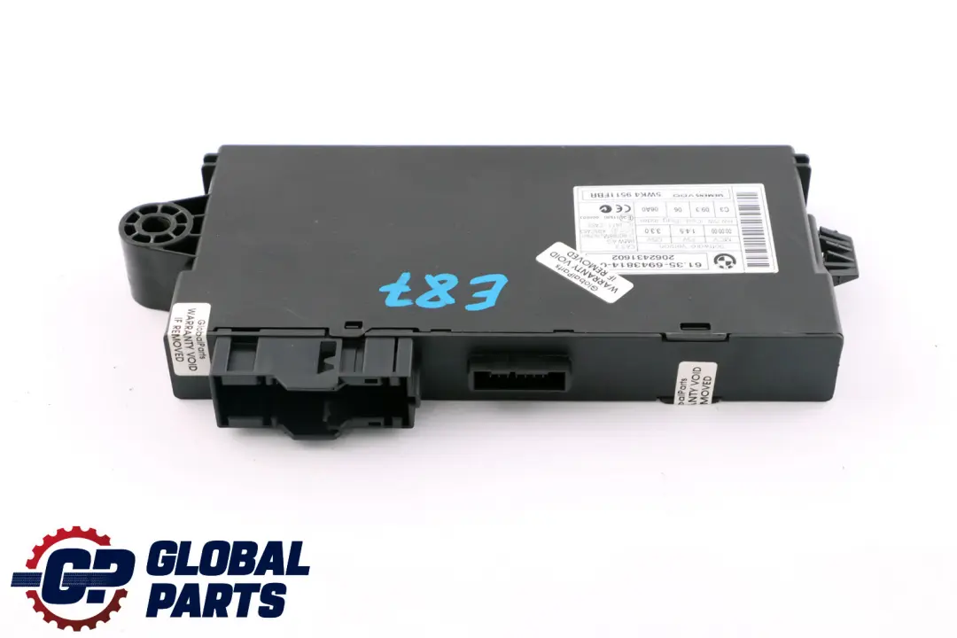 BMW 1 3 5 Serie E60 E87 E90 CAS 3 Boitier de commande CAS, Module ECU - SKU 6943814 - Numéro de pièce 6943814