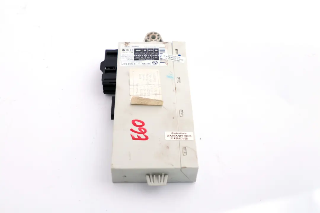 BMW E60 E61 E63 Série 5 6 CAS 2 Module Lecture Clé Calculateur - SKU 6943857 - Numéro de pièce 6965050