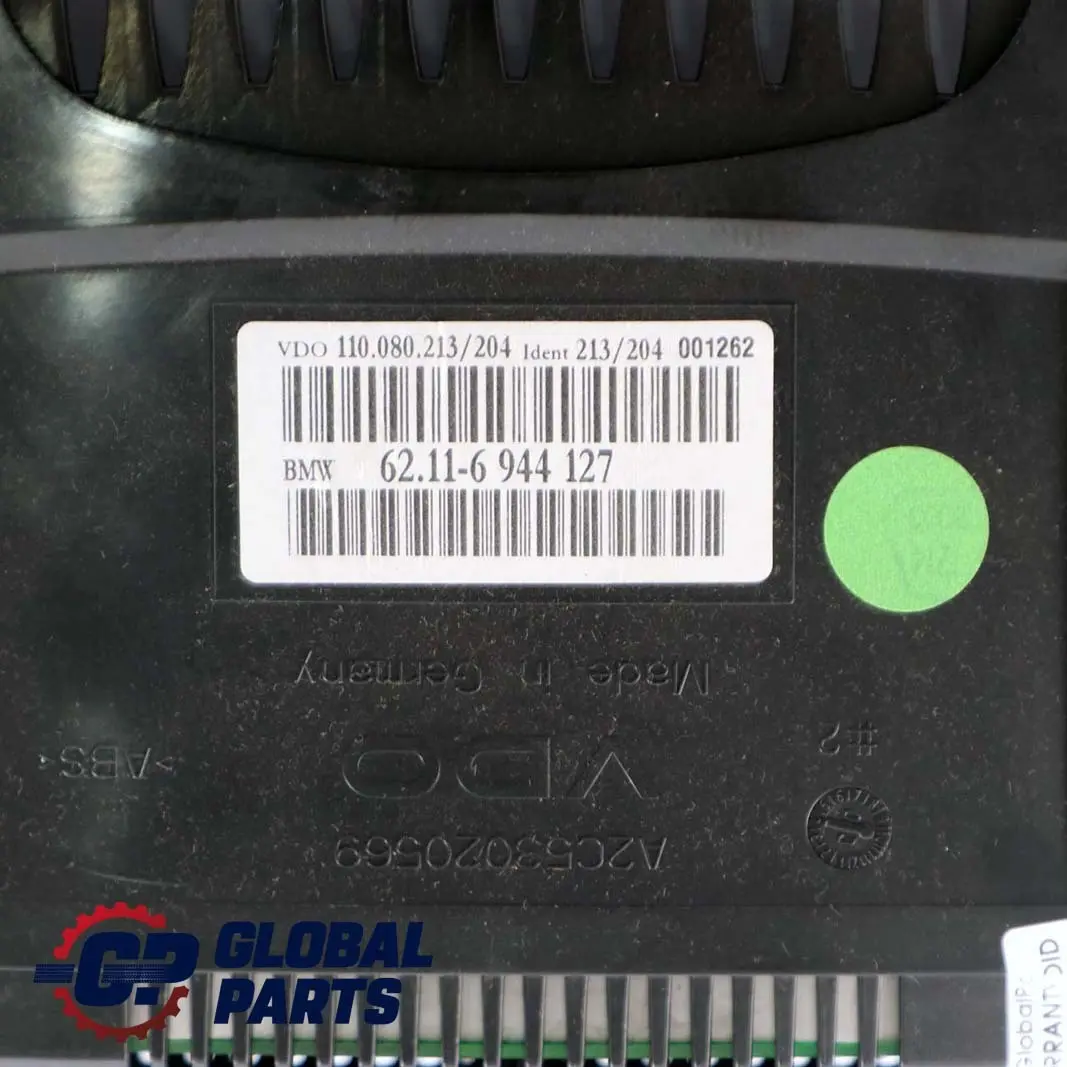 Instrument Cluster Speedo Clocks Automatic Diesel to BMW 5 Series E60 E61 with Part number 6944127 BMW 5 Series E60 E61 Instrument Cluster Speedo Clocks Automatic Diesel - SKU 6944127 - Part number 6944127