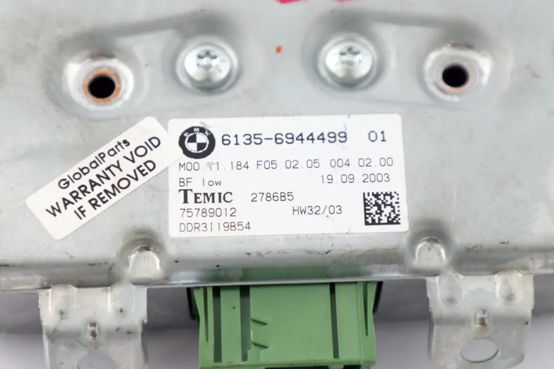  *BMW 5 6 er E60 E61 E63 Steuermodul Beifahrerseitentür Modul - SKU 6944499 - Teilenummer 6944499