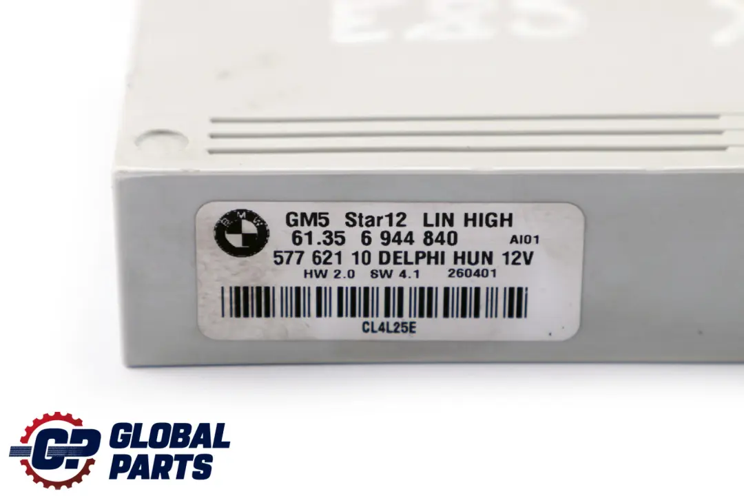 Grundmodul GM5 Star12 LIN High für BMW 3 X3 er E46 E83 mit Teilenummer 3454607 BMW 3 X3 er E46 E83 Grundmodul GM5 Star12 LIN High - SKU 6944840 - Teilenummer 3454607