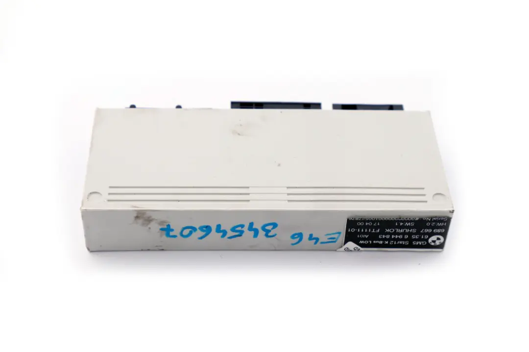 BMW 3 X3 Series E46 E83 Basic Body Control Unit Module GM5 Star12 - SKU 6944843 - Part number 6944843
