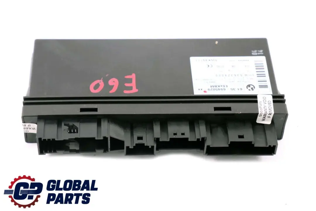 BMW 5 6 Reihe E60 E63 E64 Karosseriemodul ECU Steuergerät 6135 - SKU 6945029 - Teilenummer 6945029