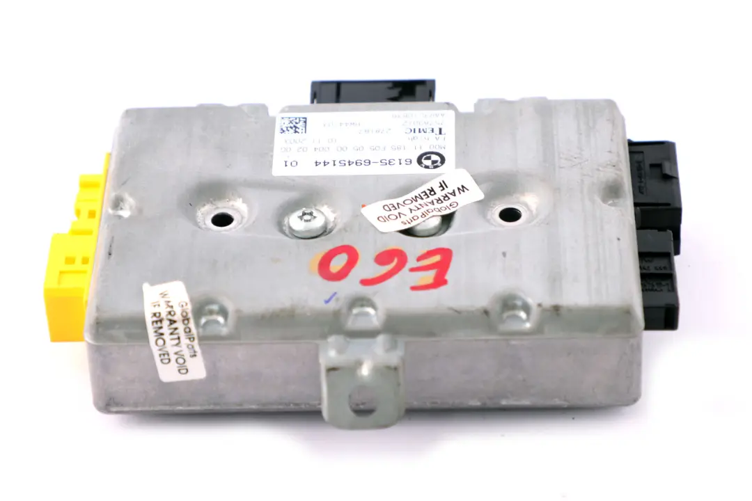 BMW E60 E61 E63 Modulo unità di controllo airbag porta lato guida - SKU 6945144 - Numero di parte 9110845