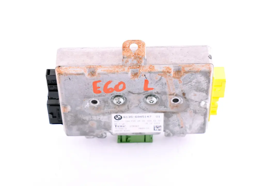 Modulo De Control del Airbag De La Puerta del Pasajero para BMW E60 E61 E63 con número de pieza 6945147 BMW E60 E61 E63 Modulo De Control del Airbag De La Puerta del Pasajero - SKU 6945147 - Número de pieza 6945147