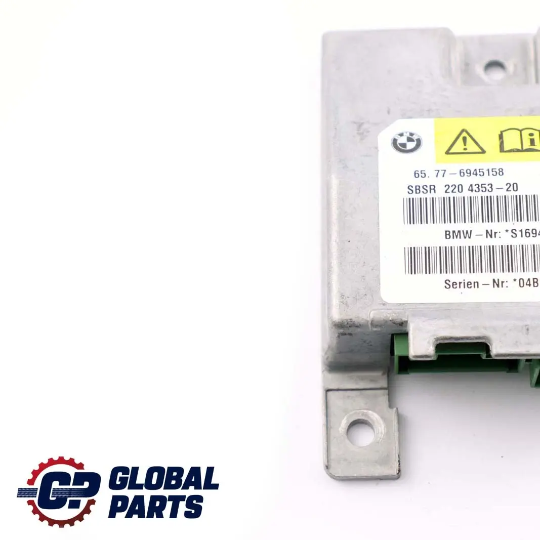 Sensor B-pillar Airbag Right O/S to BMW Z4 Series E85 with Part number 6945158 BMW Z4 Series E85 Sensor B-pillar Airbag Right O/S - SKU 6945158 - Part number 6945158