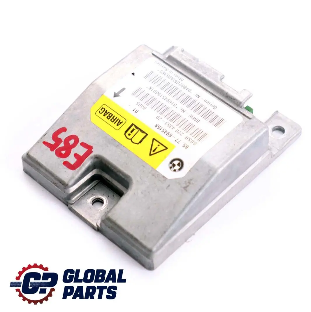 Sensor B-pillar Airbag Right O/S to BMW Z4 Series E85 with Part number 6945158 BMW Z4 Series E85 Sensor B-pillar Airbag Right O/S - SKU 6945158 - Part number 6945158