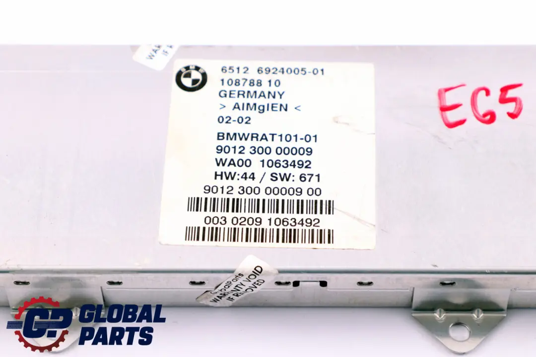 Diversity Antenna Tuner Amplifier to BMW 7 Series E65 E66 E67 with Part number 6922680 BMW 7 Series E65 E66 E67 Diversity Antenna Tuner Amplifier - SKU 6945231 - Part number 6922680