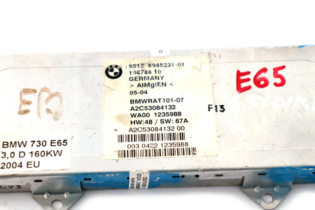 *BMW 7 er E65 E66 E67 Antennentuner für mit Teilenummer 6922680 *BMW 7 er E65 E66 E67 Antennentuner - SKU 6945231 - Teilenummer 6922680