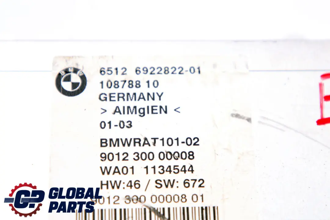 *BMW 7 er E65 E66 E67 Antennentuner für mit Teilenummer 6922680 *BMW 7 er E65 E66 E67 Antennentuner - SKU 6945231 - Teilenummer 6922680