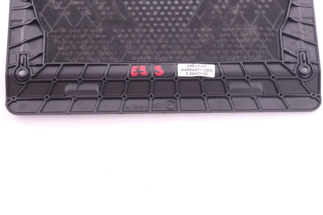 E93N LCI Central Woofer Trim Cover Panel to BMW 3 Series E93 with Part number 6945419 BMW 3 Series E93 E93N LCI Central Woofer Trim Cover Panel - SKU 6945419 - Part number 6945419