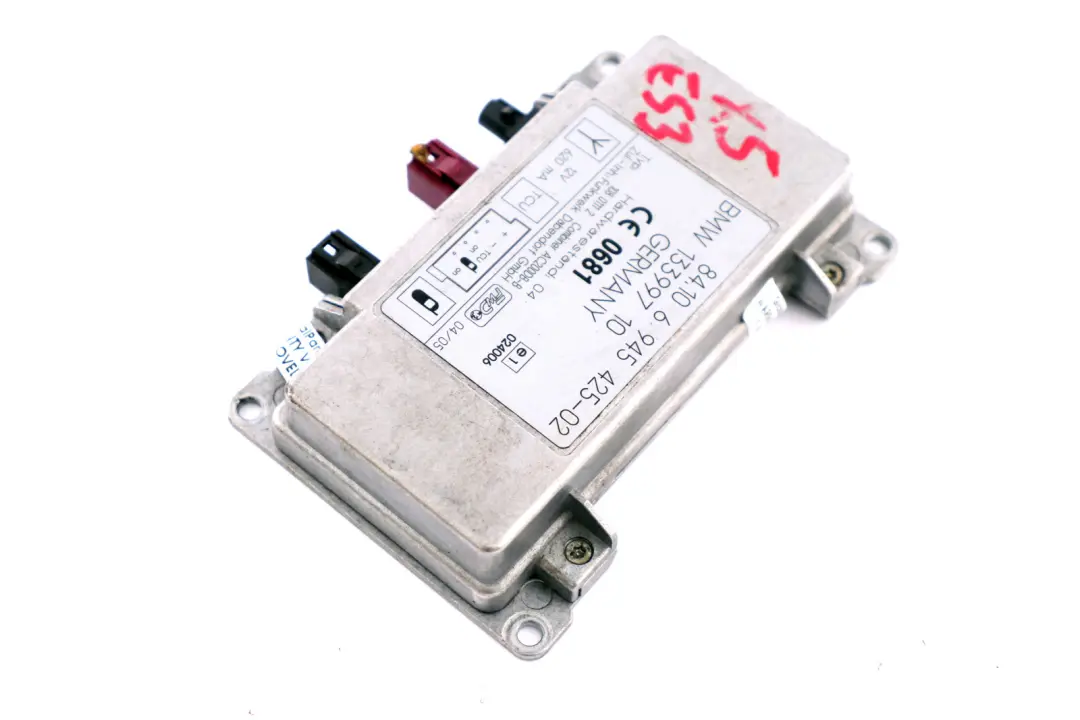 BMW X5 Z4 Serie E46 E53 E85 E87 Antena Diplexer Regulador Modulo Booster - SKU 6945425 - Número de pieza 6945425
