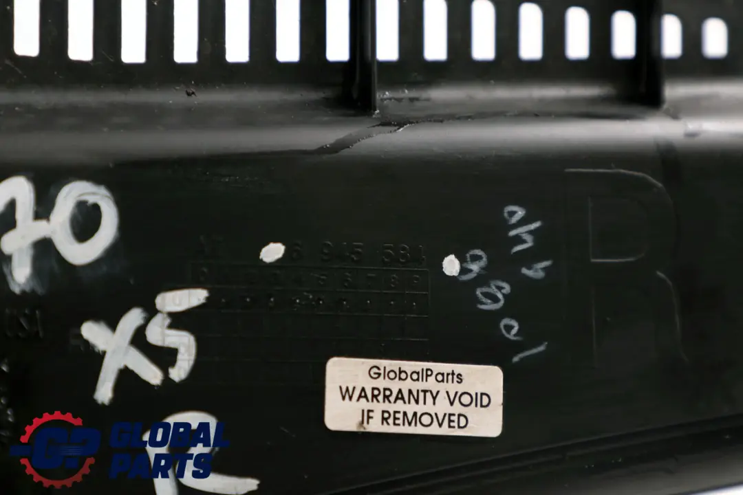 BMW X5 X6 Series E70 E71 Right O/S Microfilter Housing Cover - SKU 6945584 - Part number 6945584