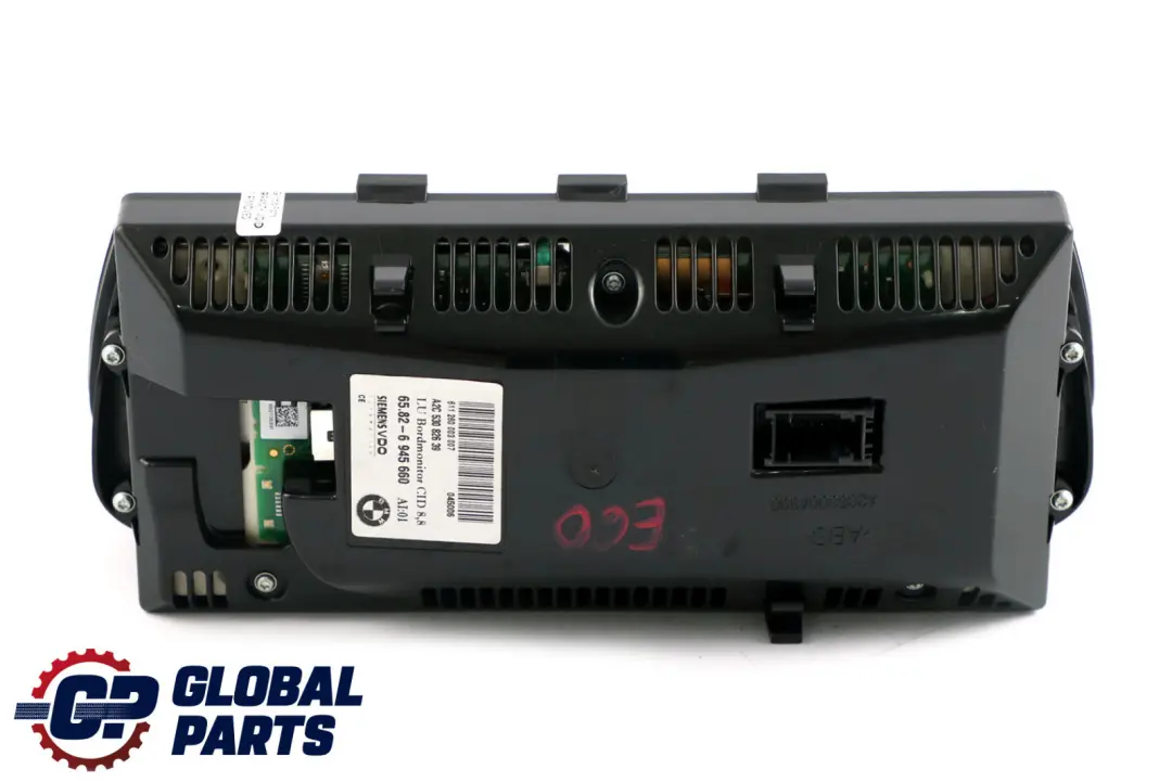 Écran De Navigation Embarqué BMW E60 E63 8,8" pour à propos du numéro de pièce 6945660 Écran De Navigation Embarqué BMW E60 E63 8,8" - SKU 6945660 - Numéro de pièce 6945660