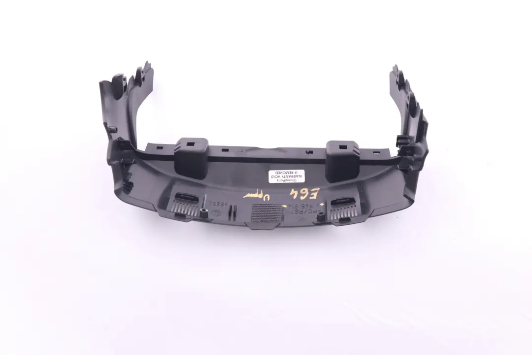 Steering Column Trim Panel Upper Part Cover Black to BMW 6 Series E64 with Part number 6945914 BMW 6 Series E64 Steering Column Trim Panel Upper Part Cover Black - SKU 6945914 - Part number 6945914