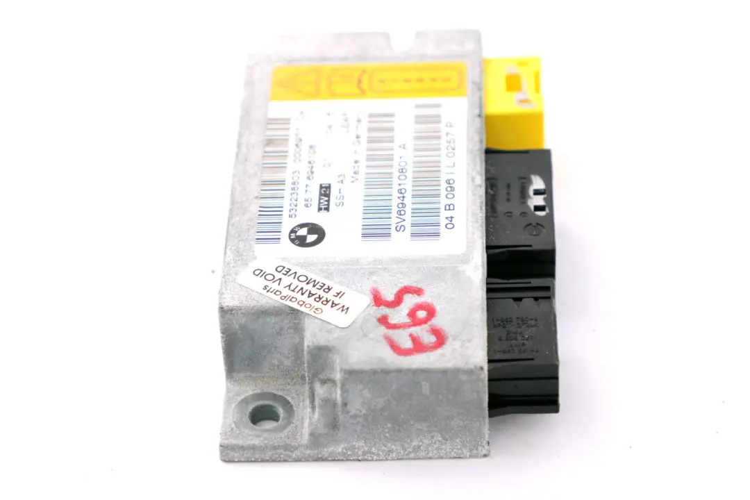 BMW E65 E66 E67 Sensore Airbag Sedile Posteriore - SKU 6946108 - Numero di parte 6946108
