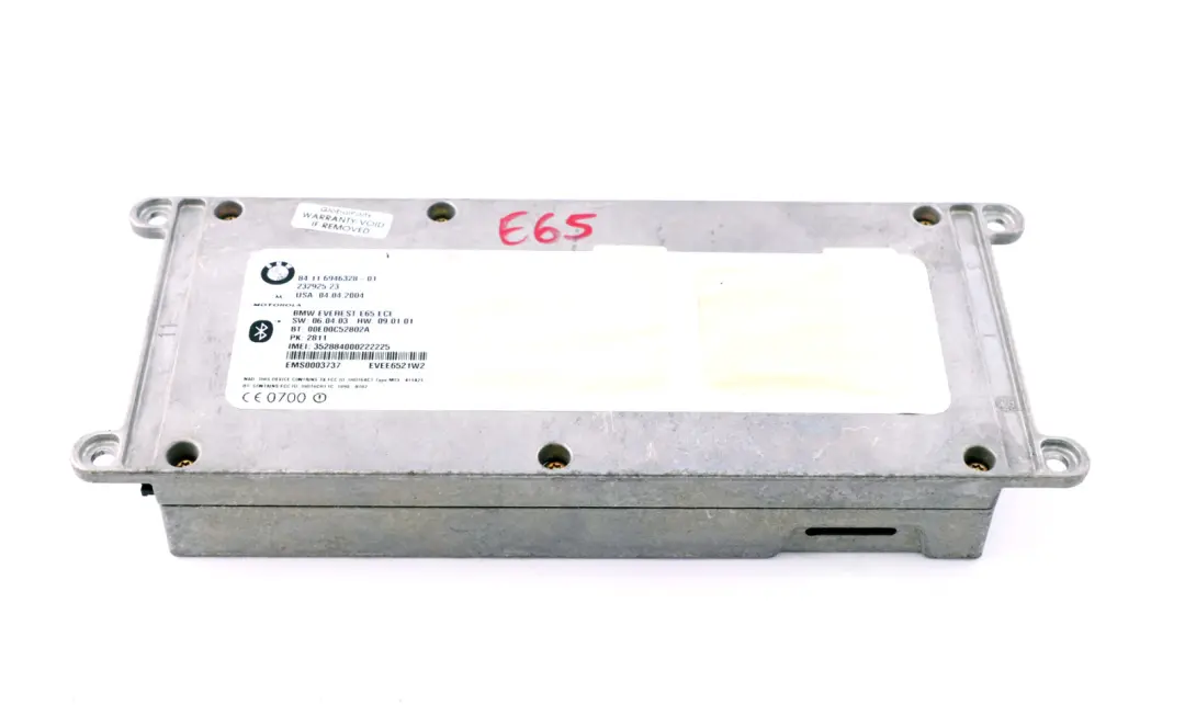 Telematics Bluetooth Control Unit Module BMW E65 E66 - SKU 6946328 - Part number 6946328