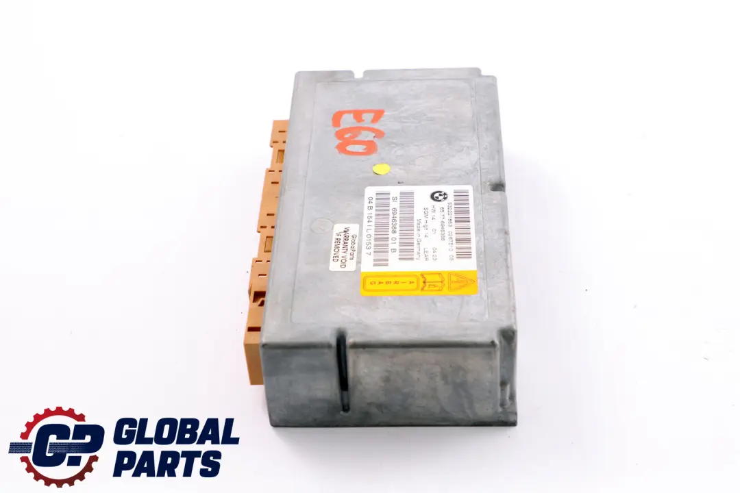 ECU Control Unit Gateway Module to BMW 5 6 Series E60 E61 E63 with Part number 6975686 BMW 5 6 Series E60 E61 E63 ECU Control Unit Gateway Module - SKU 6946388 - Part number 6975686