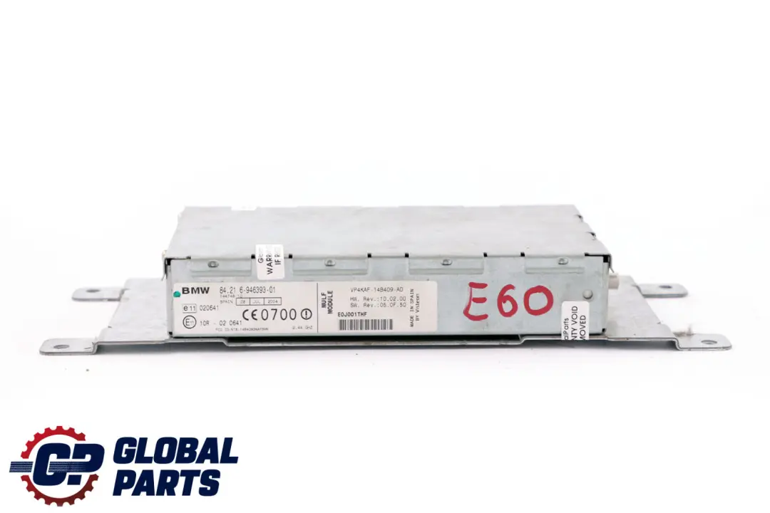 Elettronica Vivavoce Ricarica MULF 8421 per BMW E60 con numero di parte 6946393 BMW E60 Elettronica Vivavoce Ricarica MULF 8421 - SKU 6946393 - Numero di parte 6946393
