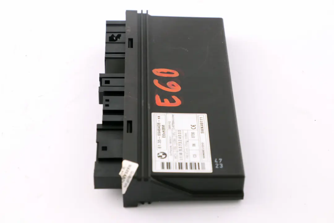 Body Control Module ECU Control Unit to BMW 5 6 Series E60 E63 E64 with Part number 6945029 BMW 5 6 Series E60 E63 E64 Body Control Module ECU Control Unit - SKU 6946408 - Part number 6945029