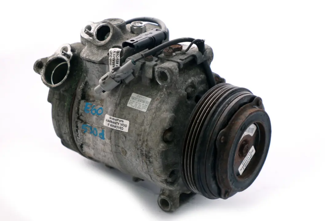  Compressor BMW E60 E61 Diesel M57N2 Air Con Conditioning Pump - SKU 6946871 - Part number 6946871