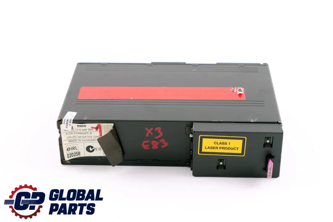 6-Disc CD Changer Multichanger Without Magazine to BMW Mini Cooper R50 R53 with Part number 6946989 BMW Mini Cooper R50 R53 6-Disc CD Changer Multichanger Without Magazine - SKU 6946989-1 - Part number 6946989