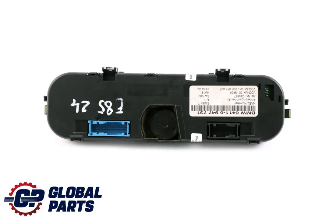 BMW Z4 E85 Automatic A/C Air Conditioning Switch Control Panel - SKU 6947731 - Part number 9129440