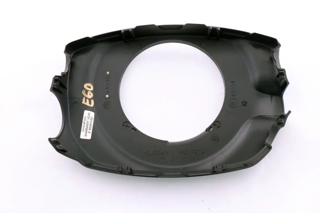 Pannello rivestimento anteriore piantone sterzo per BMW E60 E61 E63 E64 con numero di parte 6947775 BMW E60 E61 E63 E64 Pannello rivestimento anteriore piantone sterzo - SKU 6947775-1 - Numero di parte 6947775