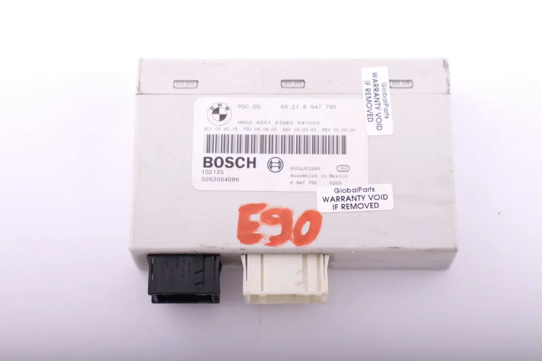Moduł Czujników Parkowania PDC do BMW E81 E87 E90 E91 E92 LCI o numerze 6947795 BMW E81 E87 E90 E91 E92 LCI Moduł Czujników Parkowania PDC - SKU 6947795 - Numer Części 6947795