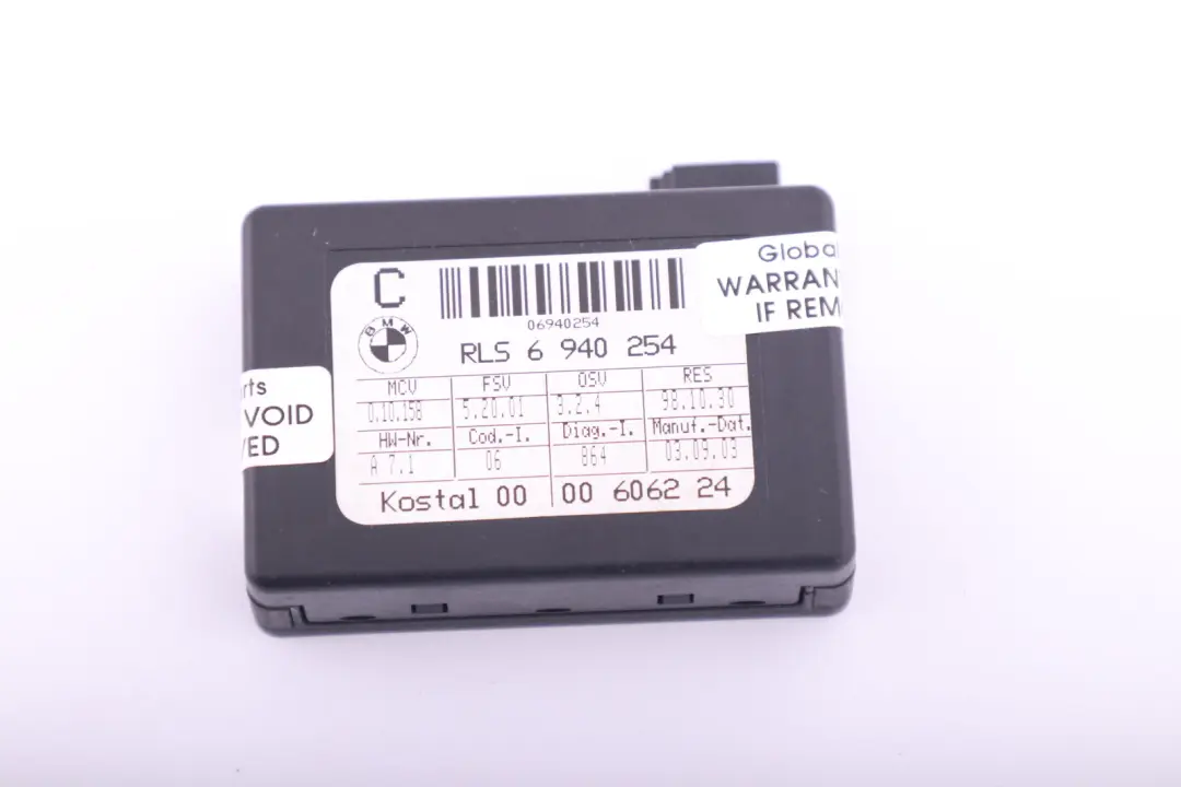 Capteur de Pluie et de Lumiere pour BMW 5 6 7 Serie E60 E61 E63 E64 E65 E66 E67 à propos du numéro de pièce 6947845 BMW 5 6 7 Serie E60 E61 E63 E64 E65 E66 E67 Capteur de Pluie et de Lumiere - SKU 6947845 - Numéro de pièce 6947845