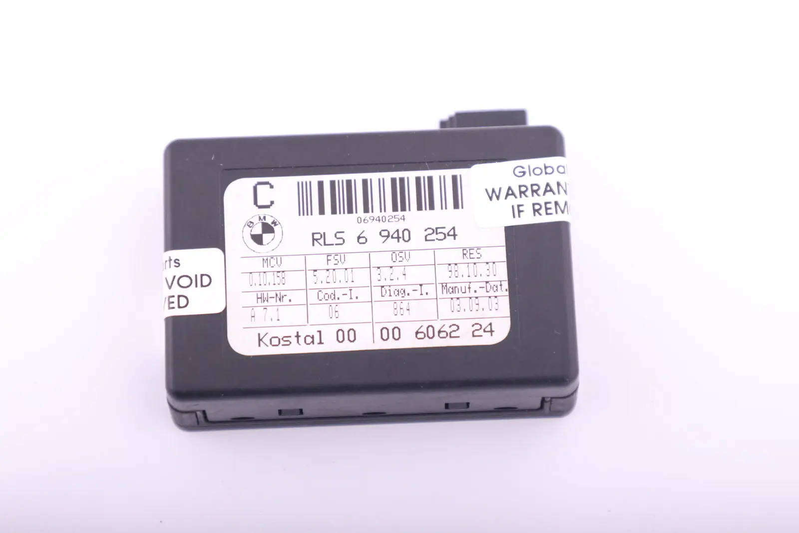 BMW 5 6 7 Reihe E60 E61 E63 E64 E65 E66 E67 Regen-Licht-Sensor 6947845