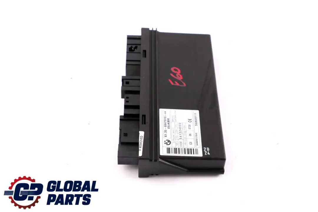 BMW E60 E63 E64 Modulo Controllo Corpo ECU 6135 - SKU 6947919 - Numero di parte 6947919