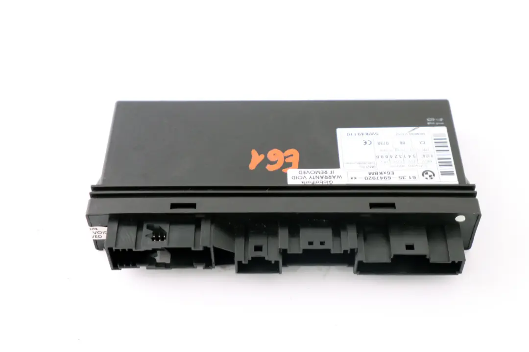Body Control Module ECU Control Unit High to BMW 5 Series E61 Touring with Part number 9136040 BMW 5 Series E61 Touring Body Control Module ECU Control Unit High - SKU 6947920 - Part number 9136040