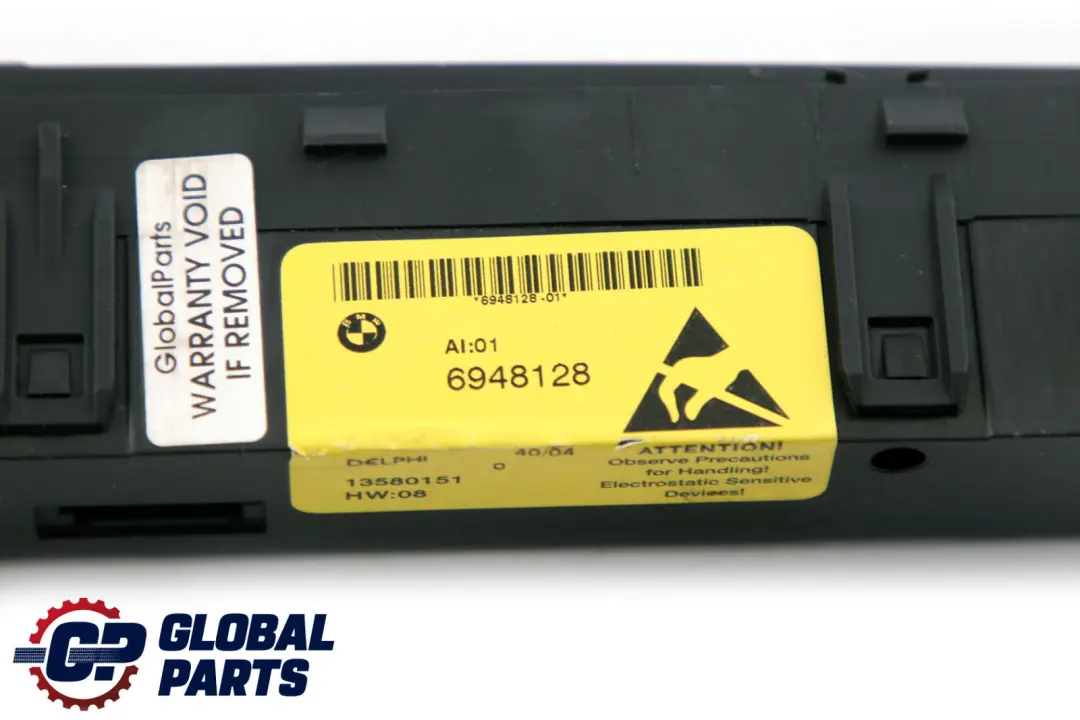 BMW 5 er E60 E61 Schaltzentrum Knopf Mittelkonsole Steuergerät DTC 6979396 - SKU 6948128 - Teilenummer 9159168