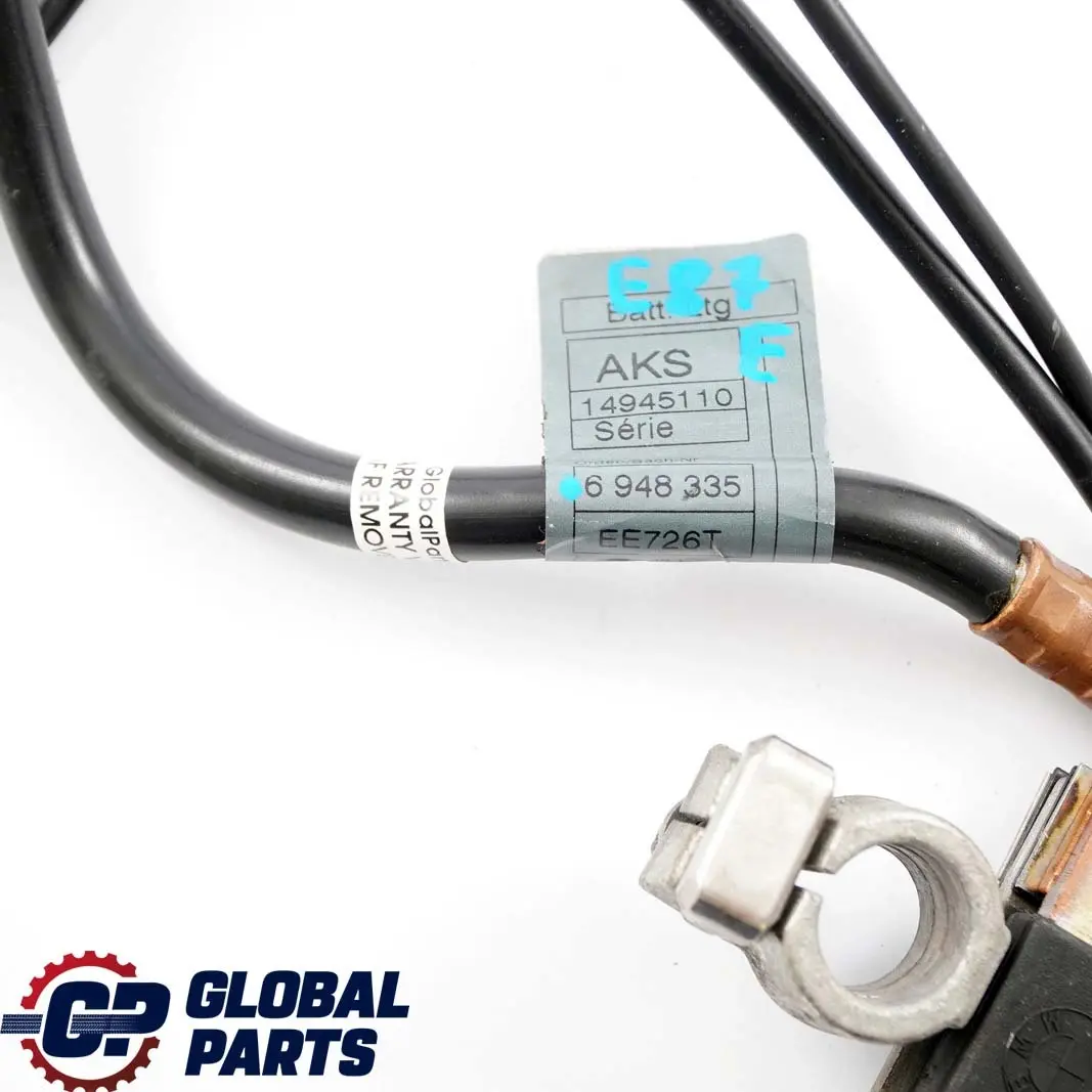 Cable de Batería Negativo IBS para BMW 1 X1 E81 E84 E87 RR1 con número de pieza 7618677 BMW 1 X1 E81 E84 E87 RR1 Cable de Batería Negativo IBS - SKU 6948335 - Número de pieza 7618677
