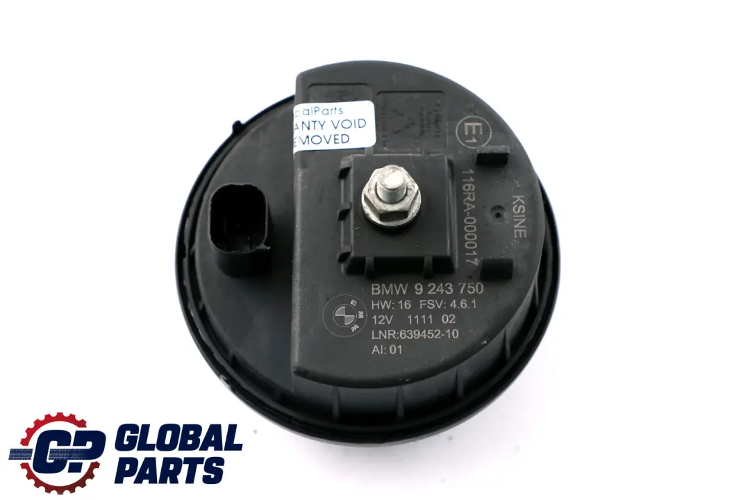 Notstromsirene Mit Neigungsgeber für BMW 1 3 5 7 X1 X5 X6 er E60 E61 E81 E87 E90 mit Teilenummer 65759243750 BMW 1 3 5 7 X1 X5 X6 er E60 E61 E81 E87 E90 Notstromsirene Mit Neigungsgeber - SKU 6948392-3 - Teilenummer 65759243750