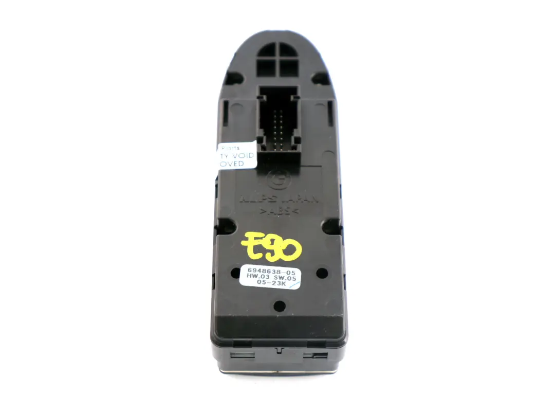 BMW 3 Serie E90 E91 LCi Interrupt. de leve-glace cote conducteur - SKU 6948638 - Numéro de pièce 6948638